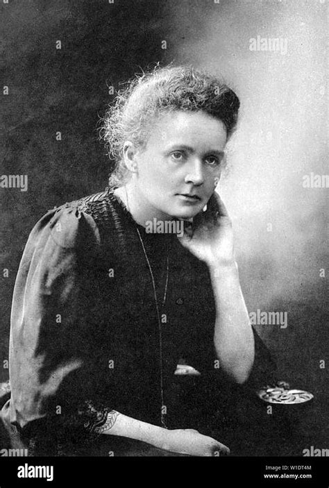 MARIE CURIE 1867 1934 Polish French Physicist And Chemist Stock Photo