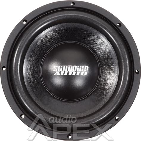 Sundown Audio Lcsv2 10 Inch Dvc Dual 4 Ohm Lcs Series Car Subwoofer 300 Watts Rms