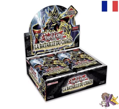 Yu Gi Oh Display Bo Te De Boosters La Bataille Du Chaos Bach