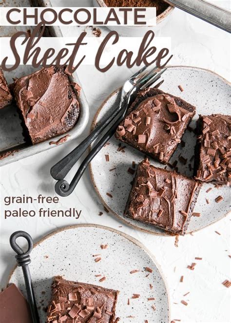 This PALEO CHOCOLATE SHEET CAKE This Recipe Is SO Good Made With