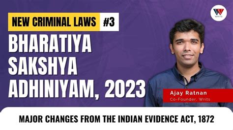 Bharatiya Sakshya Adhiniyam Comparison With Indian Evidence Act