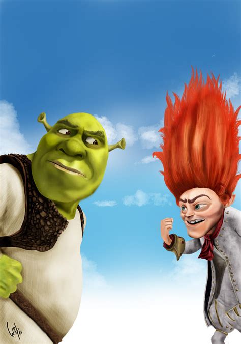 Shrek And Rumpelstiltskin By Witalobdesign On Deviantart