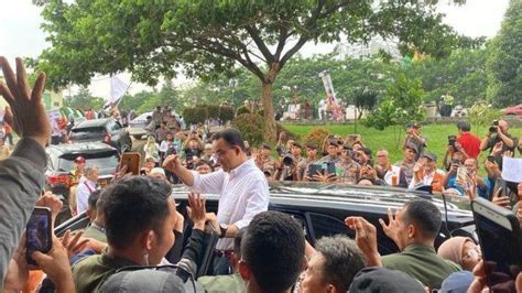 Dua Mobil Pengiring Rombongan Anies Baswedan Mengalami Kecelakaan Saat