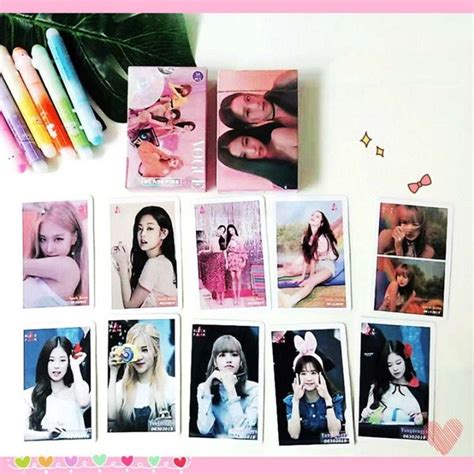 Pcs Kpop Blackpink Photo Cards Mini Posters Lisa Jisoo Jennie Jisoo