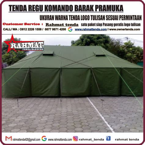 Jual Tenda Regu M Set Ukuran X Bahan Nilon Kab