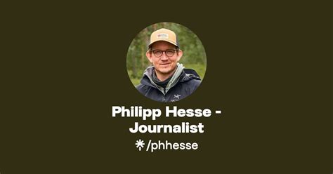 Philipp Hesse Journalist Instagram Facebook Linktree