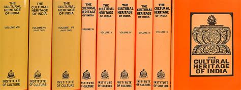 The Cultural Heritage Of India Set Of 9 Volumes Exotic India Art