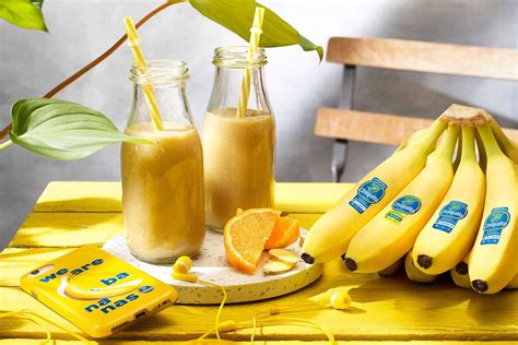 Smoothie Mit Chiquita Banane Orange Und Ingwer Chiquita Rezepte