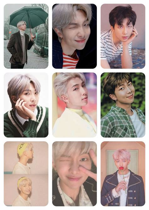 Photocard Rm Bts Photo Photo Cards Bts Pictures