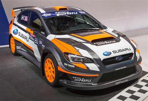 Subaru Shows Off 580 Hp Wrx Sti Vt15x For 2015 Global Rallycross Season