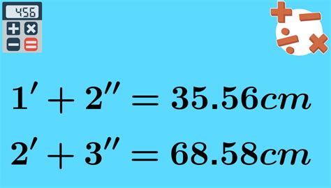 Feetinches To Centimeters Calculator Ftin → Cm Neurochispas