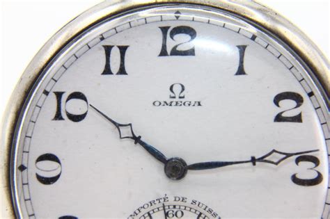 Omega Argento Orologio Da Taschino No Reserve Price Catawiki