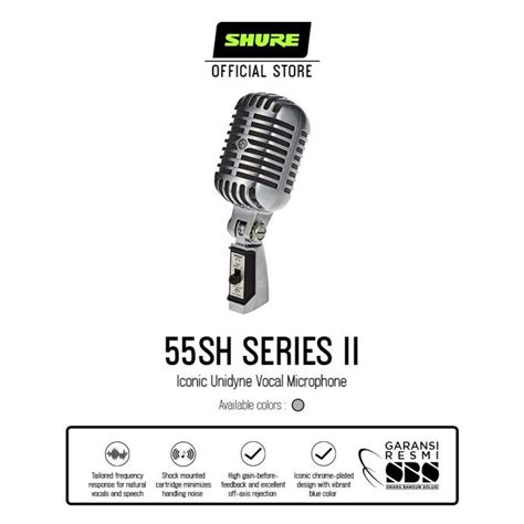 Jual Shure 55sh Series Ii New Shopee Indonesia