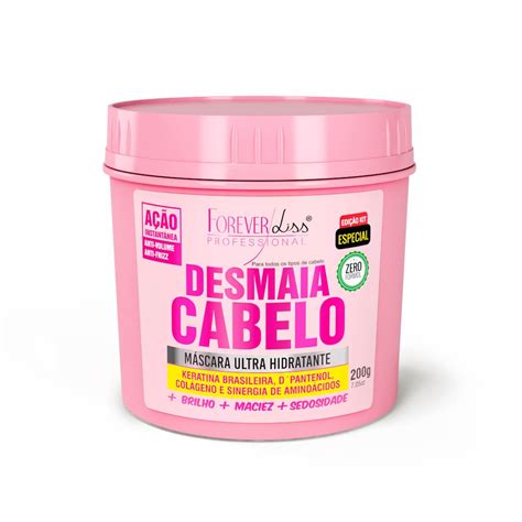 Máscara Ultra Hidratante Desmaia Cabelo Forever Liss 200g Shopee Brasil