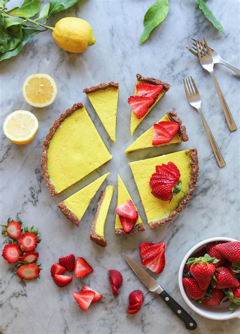 Vegan Lemon Tart With Almond Crust Girl On The Range