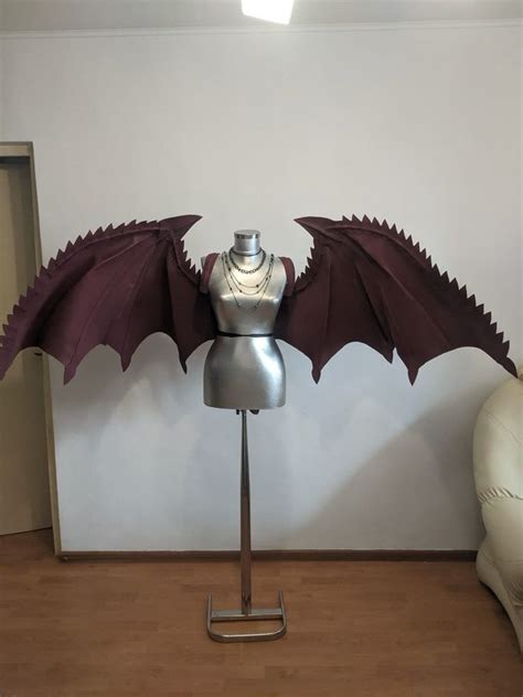 Dragon Wings Halloween Wings Giant Wings Large Wings Red Wings Costume