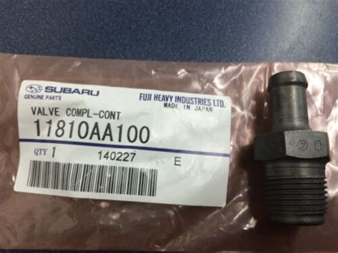 NEW Genuine OEM Subaru PCV Valve Impreza Forester Outback Legacy