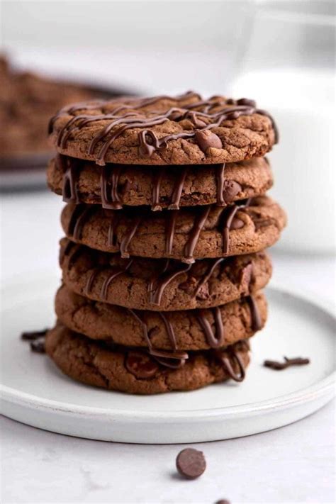 Triple Chocolate Devils Food Cake Mix Cookies Triple Chocolate