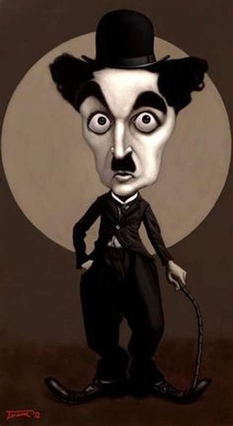 Charlie Chaplin (16) | Caricature, Funny caricatures, Caricature drawing