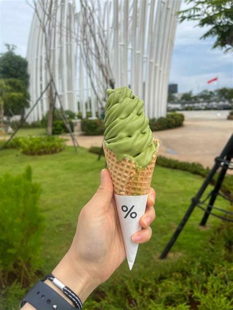 The Best Matcha Ice Cream Review Mich Love Eat Di Restoran Arabica