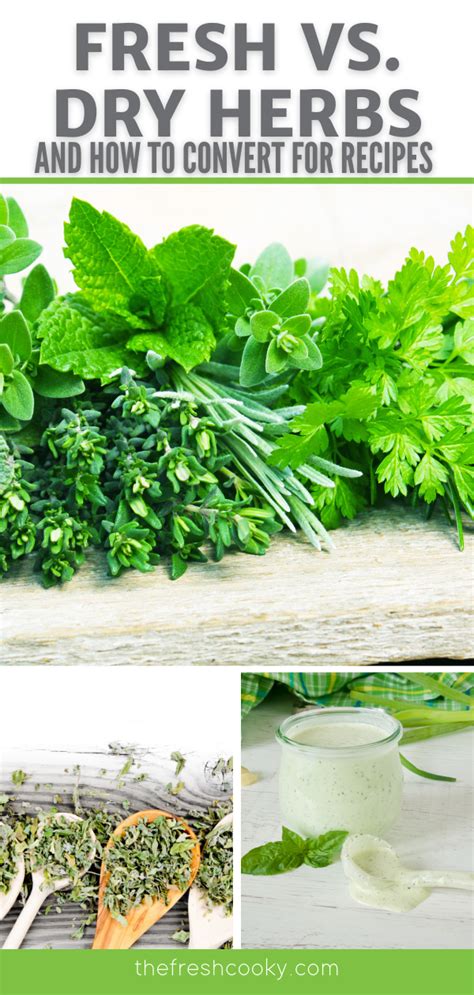 Fresh Vs Dry Herbs And How To Convert For Recipes Artofit