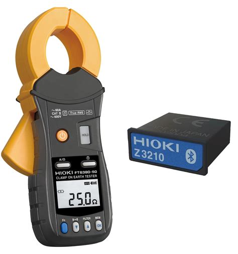 Hioki FT6380 50 Kit Wireless Clamp On Earth Tester With Hioki Z3210