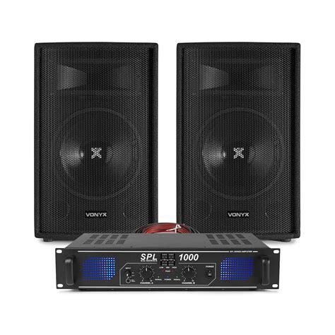 Vonyx Sl Passive Dj Pa Speaker Amplifier