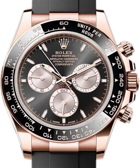 Rolex Cosmograph Daytona 126515LN Everose Gold Bright Black And