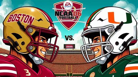 Ncaa Football 06 Boston College Vs 8 Miami Season 2 Week 5 Acc