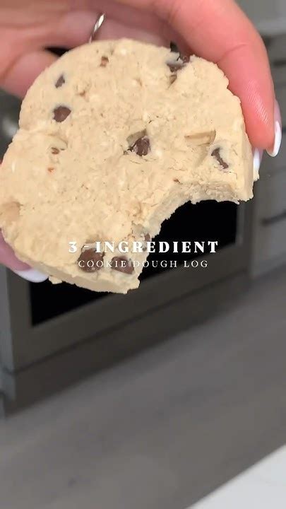 Low Carb Cookie Dough Log Youtube