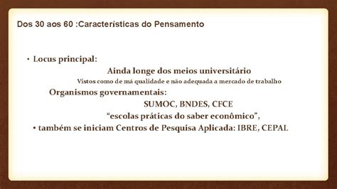 Aula Existe Um Historia Do Pensamento Econmico