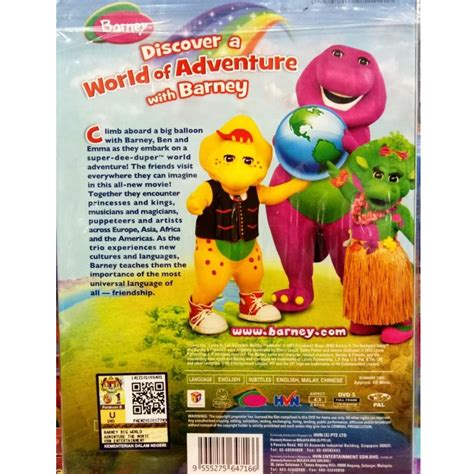 Barney Big World Adventure The Movie Dvd Hobbies And Toys Music And Media