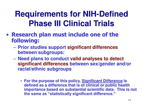 Ppt Sexgender And Minority Inclusion In Nih Clinical Research