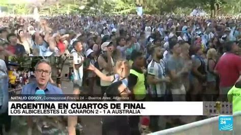 Informe Desde Buenos Aires Hinchas Argentinos Celebran En Las Calles