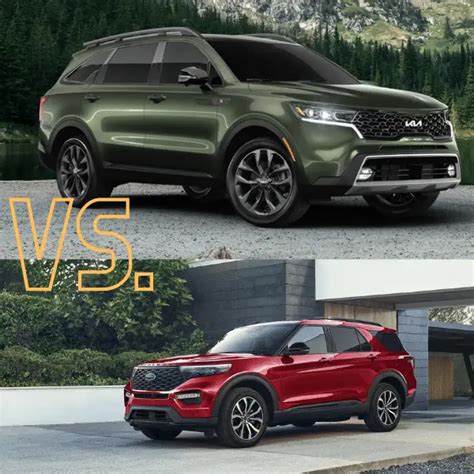 Comparativa Ford Escape vs Kia Sorento Cuál es mejor