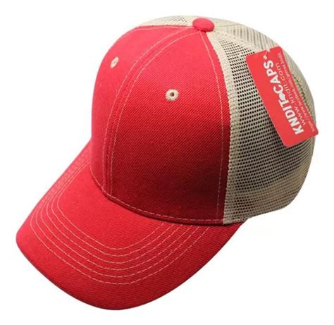 Gorras Curva Malla Acrilico Lisa Para Bordar Ajustable MercadoLibre