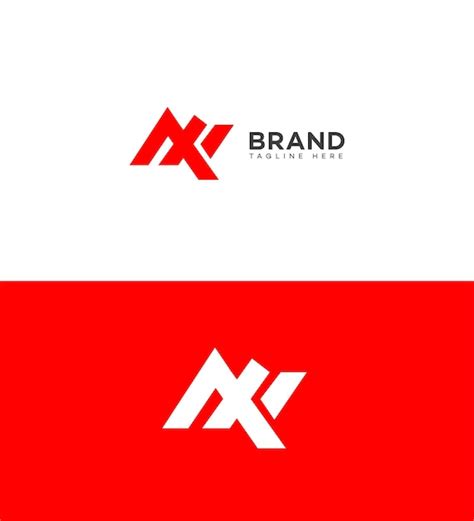 Premium Vector NX XN Letter Logo Identity Sign Symbol Template