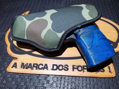 Coldre G C G C Cor Camuflado Porte Velado Edi O Luxo Forro Sr