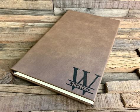 Personalized Leather Journal Personalized Notebook - Etsy