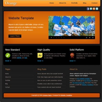 Html code download web templates free download