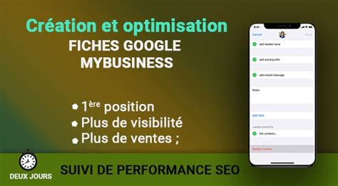 Je Vais Cr Er Et Optimiser Votre Fiche Google My Business Par Falilatou