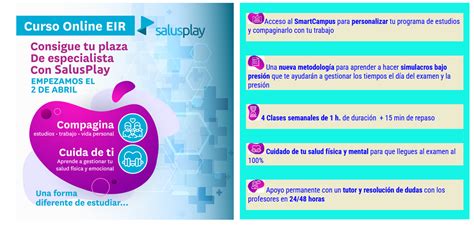 Curso Online De Preparaci N Del Eir De Salusplay Colegio De