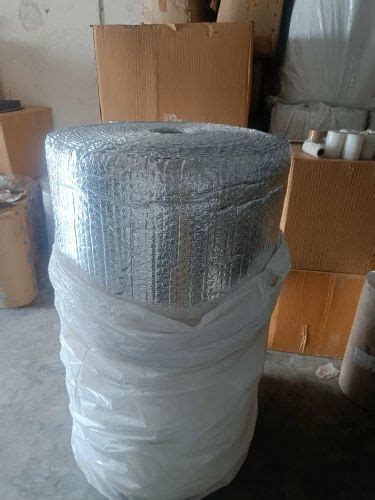 Alluminium Foil Aluminium Bubble Insulation Sheet Thickness 8 Mm Size 1 2 Mtr X 40 Mtr At Rs