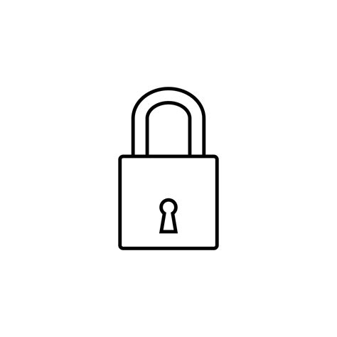 Lock icon png transparent 9589656 PNG