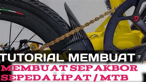 Spakbor Sepeda Lipat Dan Sepeda Mtb Tips Cara Membuat Mudguard