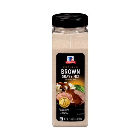 Mccormick Brown Gravy Mix 21 Oz Bjs Wholesale Club