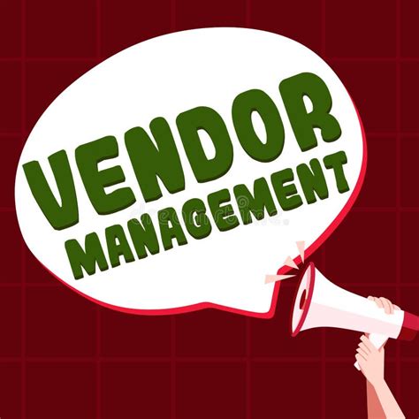 Conceptual Caption Vendor Management Business Overview Activities