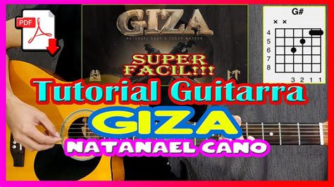 TUTORIAL Giza Natanael Cano X Oscar Maydon GUITARRA ACORDES YouTube