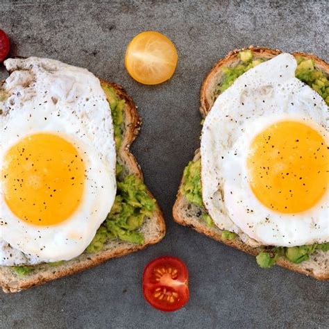 Recette Toast Léger Avocat Oeuf Facile Rapide