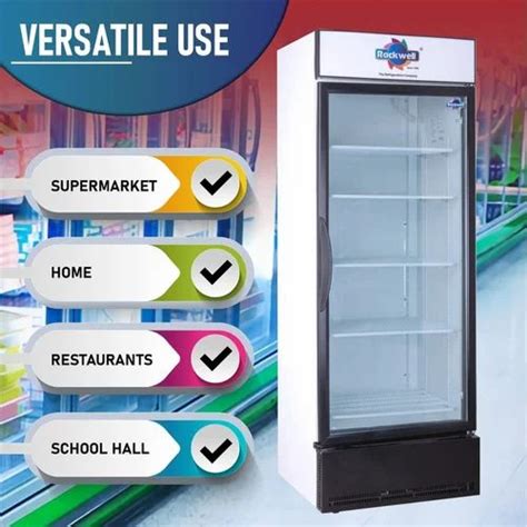 Single Door Rvc A Liters Rockwell Visi Cooler At Rs Piece